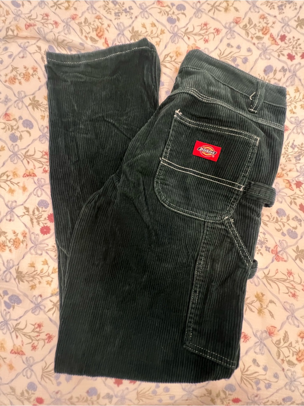 Dickies Forest Green Corduroy Work Pants